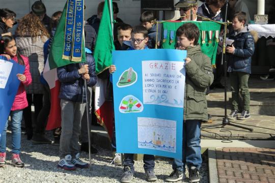 Intervengono i bambini delle scuole-Foto di G.Francescutti