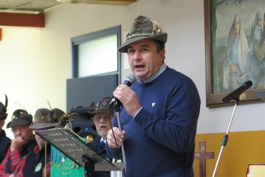 Il Presidente Ilario Merlin-Foto di G.Francescutti