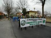 Sfila lo striscione del Gruppo di Varazze  (Foto Pellissetti)