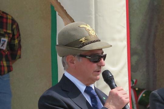Discorsi-Il Pres. sezionale-Foto di Francescutti Giovanni