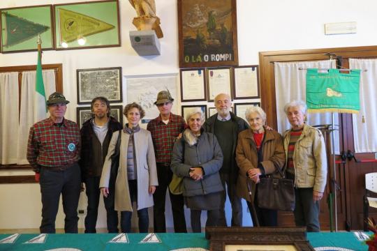 Foto Gruppo parenti di Mario Zatti-Foto di G.Francescutti