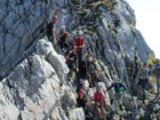 2011 - Escursione Sez. al Monte Zermula-La ferrata- (Arch. Battiston Renato)