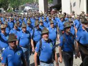 Sfilano gli Alpini-Foto di G.Francescutti