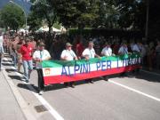 Feltre-Gli striscioni presenti - Arch Francescutti Giovanni