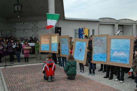 Intervento delle scolaresche (Foto Pellissetti)