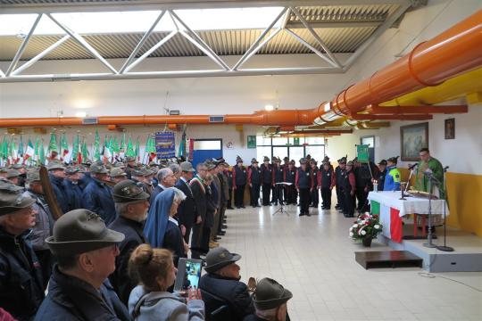 Il Coro A.N.A. Montecavallo-Foto di G.Francescutti