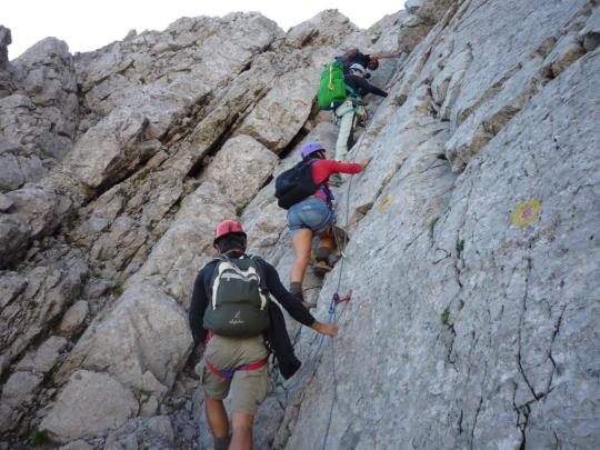 2011 - Escursione Sez. al Monte Zermula-La ferrata- (Arch. Lucacci Giovanni)