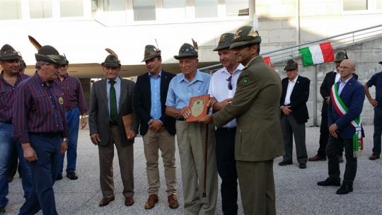 Il reduce Egidio Poles-Foto di G.Francescutti