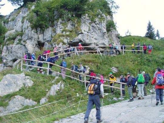 2009 - Salita verso Malga Pramosio Alta - (Arch. Bevilacqua Maurizio)