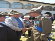 Saluto del ns. Pres. al Gen. Risi-Foto di G.Francescutti