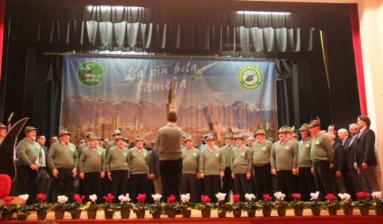 I Cori riuniti-Foto tratta dal Sito del Coro ANA Montecavallo