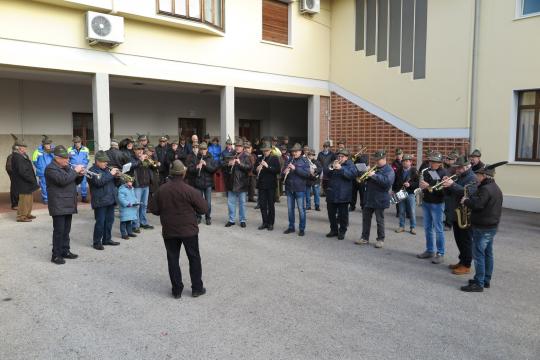 Fanfara "Madonna delle Nevi"--Foto G.Francescutti