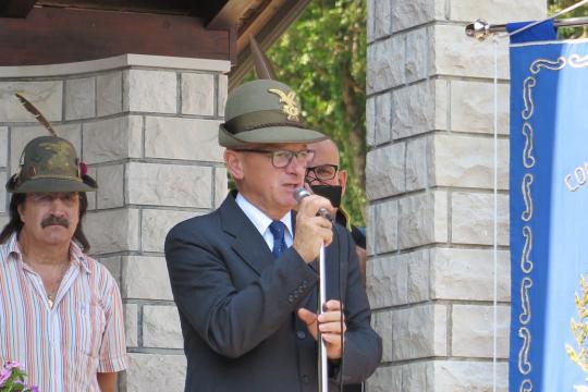 Il V.Pres. Vic. Umberto Scarabello-Foto di G.Francescutti