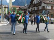 Dep. Corona al Monumento in paese-Foto di G.Francescutti