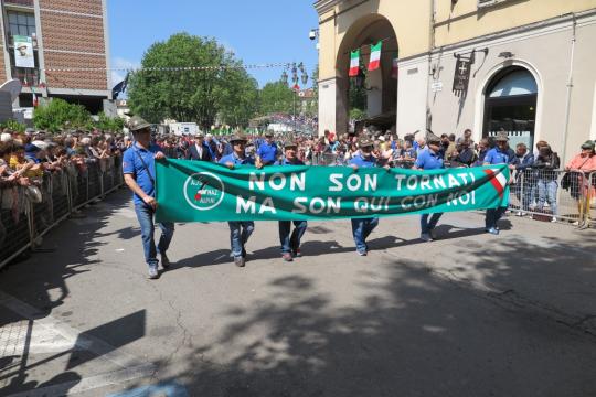 Striscione di Travesio-Foto di G.Francescutti