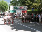 Feltre-Lo striscione della Sez portato dagli Alpini di Aviano-Arch Francescutti