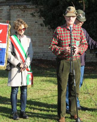 Discorso del Capogruppo-Foto di G.Francescutti