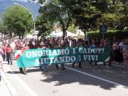 Feltre-Gli striscioni presenti - Arch Francescutti Giovanni