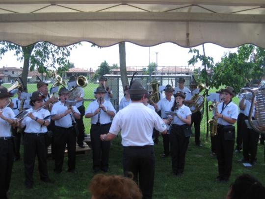 La Banda di Orzano (Foto Arch. Francescutti)