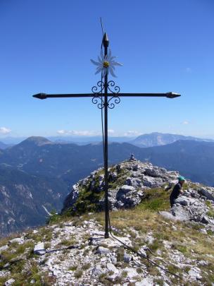 La Croce in cima al Vildiver - (Arch. De Monte Sergio)