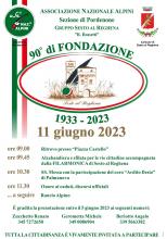 90° FONDAZIONE GRUPPO DI SESTO AL REGHENA