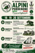 49^ ADUNATA SEZIONALE - PINZANO AL TAGLIAMENTO - 2026